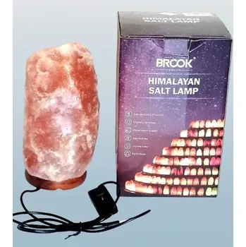 Solná lampa Solná elektrická lampa USB,cca 3 kg – přírodní ionizace vzduchu