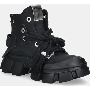 Dámské polobotky Kožené workery GOE SS2N4054.BLACK černá 99X, EUR 39