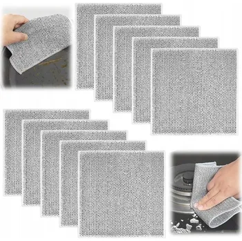 Utěrka UTĚRKY Z MIKROVLÁKNA NA NÁDOBÍ ČIŠTĚNÍ MOKRO SUCHÉ 20x20cm