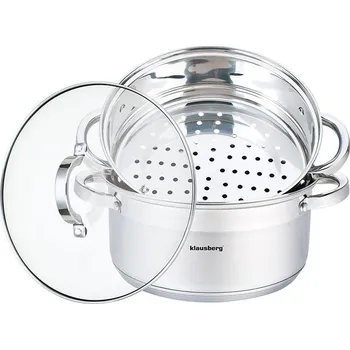Multifunkční hrnec Klausberg Parní hrnec 3 elem. 24 cm Kb - 7144