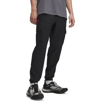 Pánské tepláky na volný čas Under Armour VIBE WOVEN CARGO PANTS černé 1386558-002 - L | UK 7 | US 8