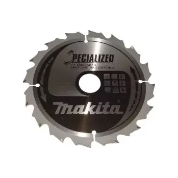 Pilový kotouč B-33043 Kotouč pilový dřevo SPECIALIZED se zapuštěnými zuby 185x2x30mm 16Z Makita