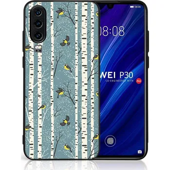 Pouzdro na tablet VSECHNONAMOBIL 123932 MY ART Obal s vánočním designem Huawei P30 BIRCH (072)