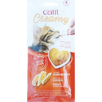 Pamlsek pro kočku Catit Krémový pro kočky jehněčí kočičí Pamlsek