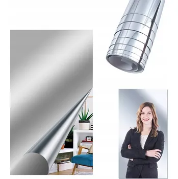 Zrcadlo FÓLIE SAMOLEPICÍ ZRCADLO NA NÁSTĚN 60X200CM