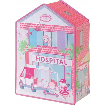 Doplněk pro panenku Baby Annabell Nemocnice PRO DĚTI PŘÍSLUŠENSTVÍ POSTÝLKA SNADNÁ MONTÁŽ DÁREK