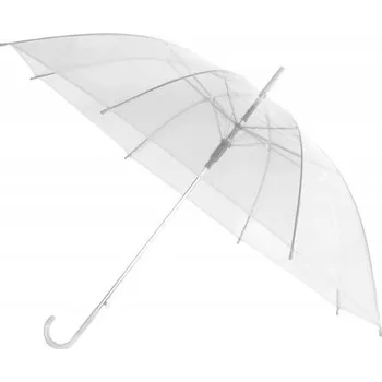 Deštník Automatický deštník, bez obalu průhledný