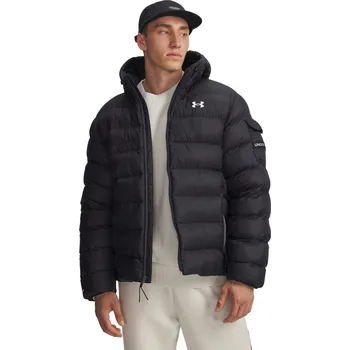Pánská casual bunda Pánská bunda na volný čas Under Armour SPORTSWEAR PUFF JACKET černá 6006360-003 - XS | UK 8 | US 9