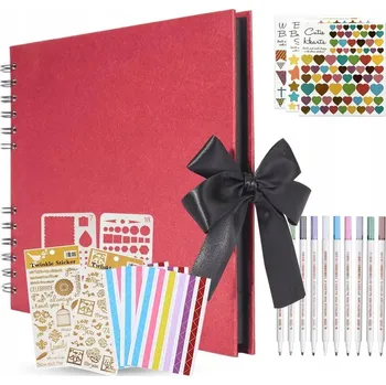 Fotoalbum ALBUM NA FOTKY K VLASTNÍMU ZDOBENÍ DIY 80 STRAN SADA PER