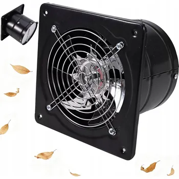 Domácí ventilátor PRŮMYSLOVÝ ODSÁVACÍ VENTILÁTOR 150MM DO KUCHYNĚ, NA WC 40W