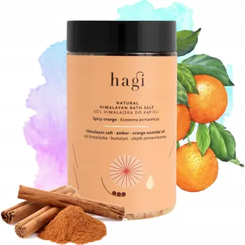 Koupelová sůl HAGI Sůl do koupele Kořeněný Pomeranč 480 g