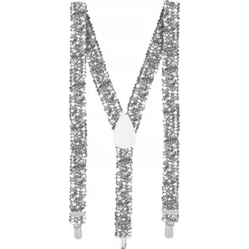 Kšandy Shumee stříbrné šle ke kalhotám