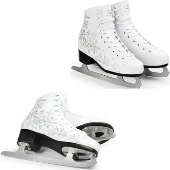 Zimní brusle Krasobruslařské Brusle SMJ Sport Revina Dámské Velikost 37 Bílé