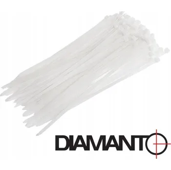 Stahovací páska STĚHOVACÍ PÁSKA / STAHOVACÍ PÁSKA 2,5 mm x 200 mm BÍLÁ 100 ks