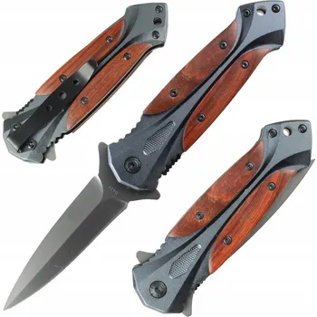 Kuchyňský nůž Nůž Kandar N-522 s pružinou, turistický EDC, s klipem