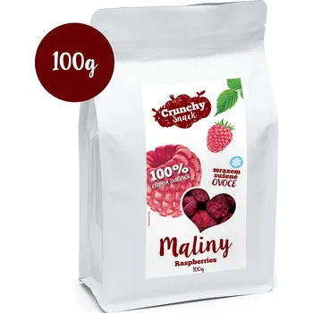 Sušená potravina Royal Pharma s.r.o. Crunchy snack, Mrazem sušené maliny, 100g
