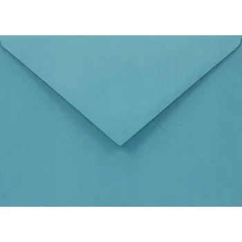 Obálka OBÁLKY Dekorativní pro Zasílání DOPISŮ B6 130g Hladké MODRÉ 10 Kusů
