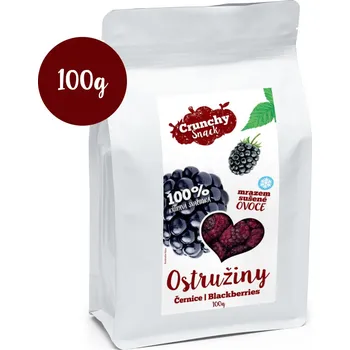 Sušené ovoce Royal Pharma s.r.o. Crunchy snack, Mrazem sušené ostružiny, 100g