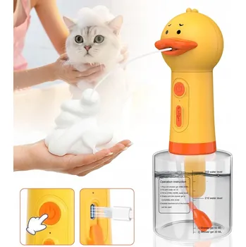 Dávkovač mýdla AUTOMATICKÝ DÁVKOVAČ, ELEKTRICKÝ DÁVKOVAČ PĚNOVÉHO ČISTIČE PRO ZVÍŘATA, 400ML