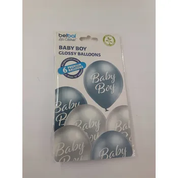 Balónek Narozeninové balónky s potiskem 6 Ks pro chlapečka