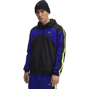 Pánská casual bunda Pánská sportovní bunda Under Armour ICON WOVEN TRACK JACKET černá 6003978-001 - M | UK 6 | US 8,5