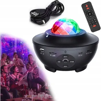 Lampička Projektor - lampička NORIMPEX černá