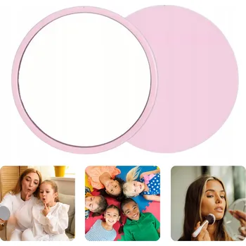 Kosmetické zrcátko Kapesní zrcátko růžové Deni Carte