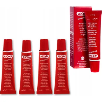 Dentální hygiena Ajona zubní pasta medicínský koncentrát 5x25ml (Německo)