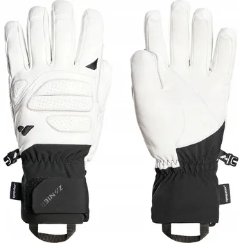 Rukavice Lyžařské rukavice kožené Zanier Revolution.STX Bílé 9