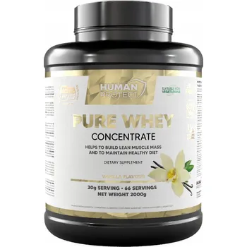 Protein Protein syrovátkový koncentrát - WPC Human Protect prášek 2000 g vanilková příchuť