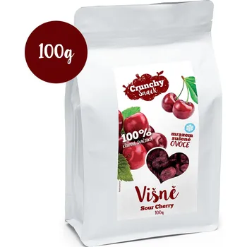 Sušená potravina Royal Pharma s.r.o. Crunchy snack, Mrazem sušené višně, 100g