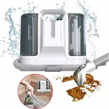 Vysavač ODKURZACZ PIORĄCY DO TAPICERKI A KOBERCŮ, VYSAVAČ NA MOKRÉ ČIŠTĚNÍ S ŠESTI NÁSTAVCI, 450W