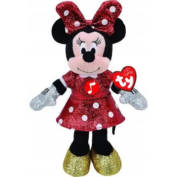 plyšák TY Beanie Babies MINNIE se zvukem, 25 cm