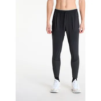 Pánské kalhoty Kalhoty Nike Men's Dri-FIT Running Pants with Reflective Accents Black/ Reflective Silv XL