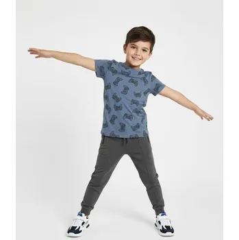 Chlapecké oblečení Sinsay - Kalhoty joggers - šedá - 987FS-90X - 987FS-90X-104