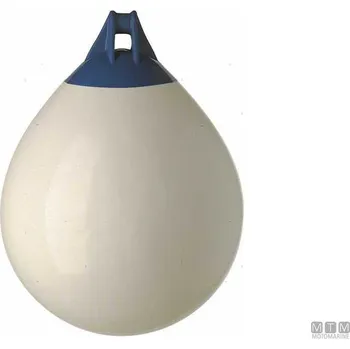 Člun Kulatý fendr Majoni serie AW bílý s modrými konci 450 x 620