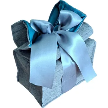 Dárková taška Dárkový textilní pytlík malý - tyrkysová