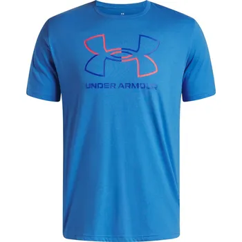 Pánské tričko Pánské tričko s krátkým rukávem Under Armour GL FOUNDATION UPDATE SS TEE modré 1382915-402 - L | UK 6,5 | US 7