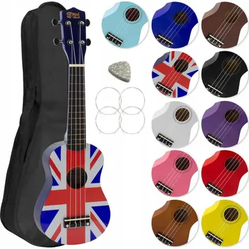 Ukulele Sopránové ukulele UKULELE SOPRÁNOVÉ + POUZDRO / OBAL + TRSÁTKO + STRUNY