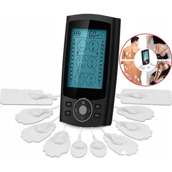 Masážní přístroj ELEKTROSTYMULATOR MIĘŚNIOWY TENS EMS MASÁŽNÍ PŘÍSTROJ BOLESTI MASÁŽNÍ PŘÍSTROJ REHABILITACE