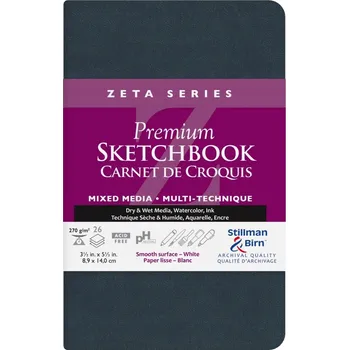 Skicák Zeta 8,9 x 14 cm, 270 g/m²