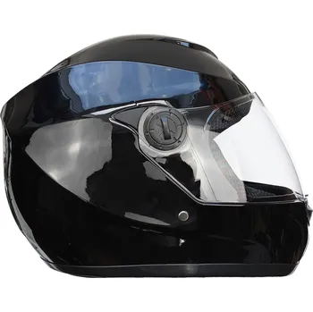 Helma na motorku INTEGRÁLNÍ PŘILBA KASK MD-101 ČERNÁ XL (CE)