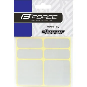 Force Nálepky reflexní sada 6 ks 3M stříbrné 16350