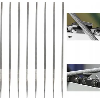 PILNIK DO PIŁY ŁAŃCUCHOWEJ X6 PILNIKI OKRĄGŁE PILNÍK NA ŘETĚZOVOU PILU - SADA 6 KULATÝCH PILNÍKŮ PRO BROUŠENÍ ŘETĚZU