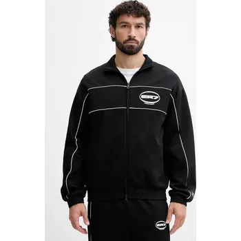 Pánská mikina Mikina EA7 Emporio Armani pánská, černá barva, s potiskem, AF12660.7M000985 99X, vel. L