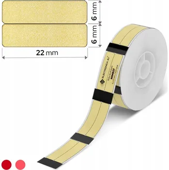 Samolepící etiketa Samolepicí štítky, termální samolepky pro Niimbot D11 D110 D101 6x22