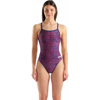 Dámské plavky Dámské jednodílné plavky na trénink do bazénu Arena Snakeskin D42
