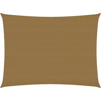 Stínicí plachta vidaXL Stínící plachta 160 g/m2 taupe 3 x 4 m HDPE