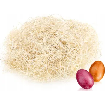 Velikonoční dekorace TRÁVA DEKORATIVNÍ VELIKONOČNÍ PŘÍRODNÍ DIY 80g DEKORACE NA Velikonoce