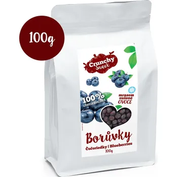 Sušené ovoce Royal Pharma s.r.o. Crunchy snack, Mrazem sušené borůvky, 100g